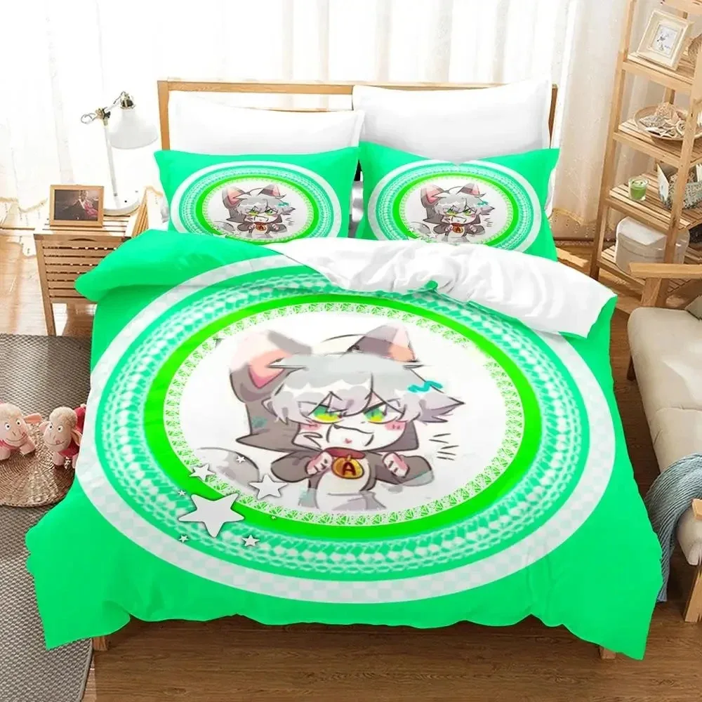 3D Print Acenix Anime Bedding Set Duvet Cover Bed Set Quilt Cover Pillowcase Comforter king Queen Size Boys Adult Bedding Set