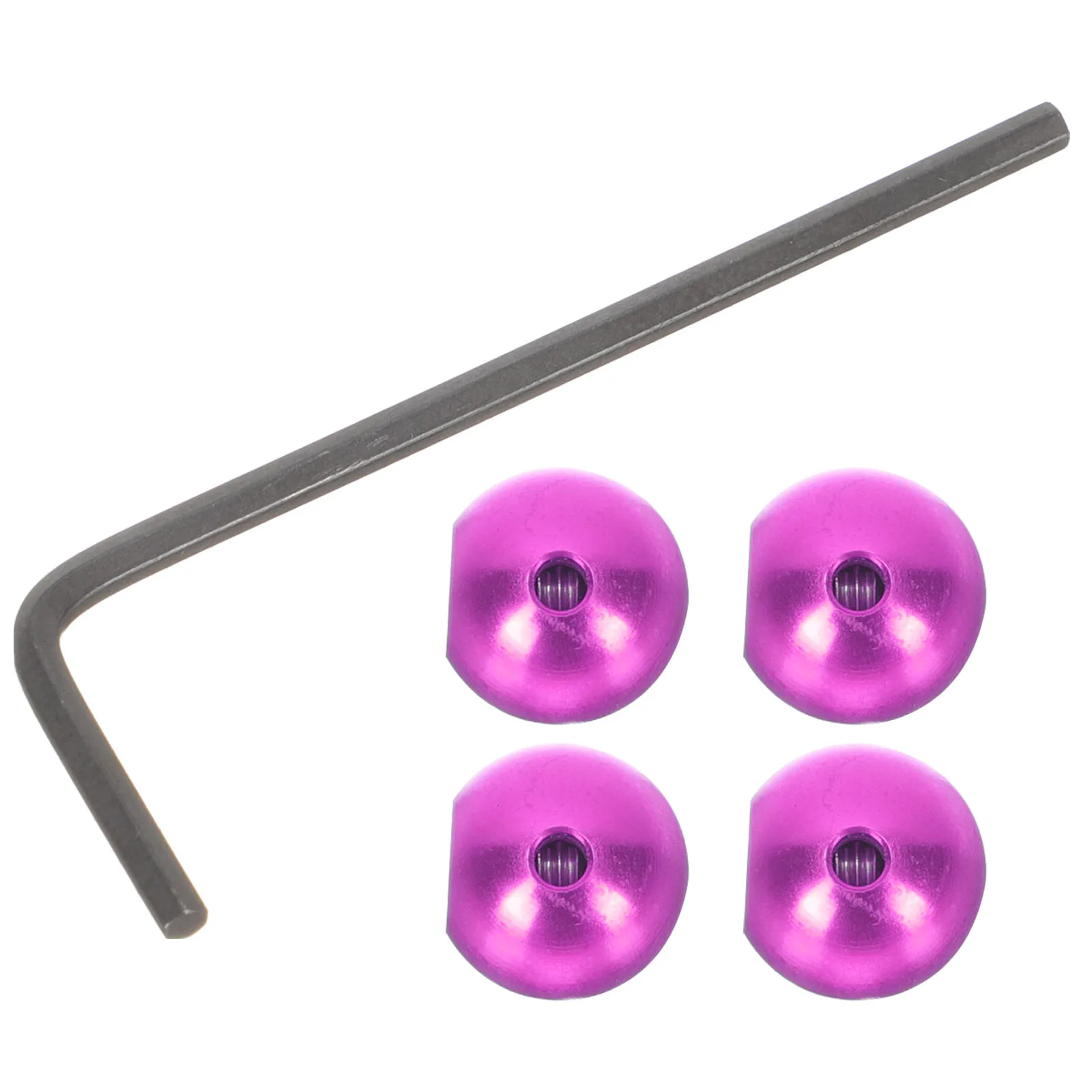 

1 set Bicycle Line End Cap Aluminum Alloy Internal Cables for Brakes Durable Bike Accessories Practical Brake Cable Tail Covers