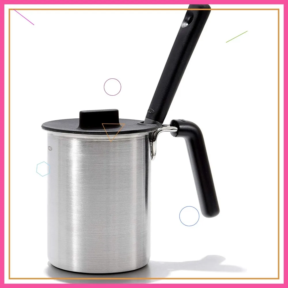 

Premium Grilling Tools Set with Basting Pot and Brush, Black