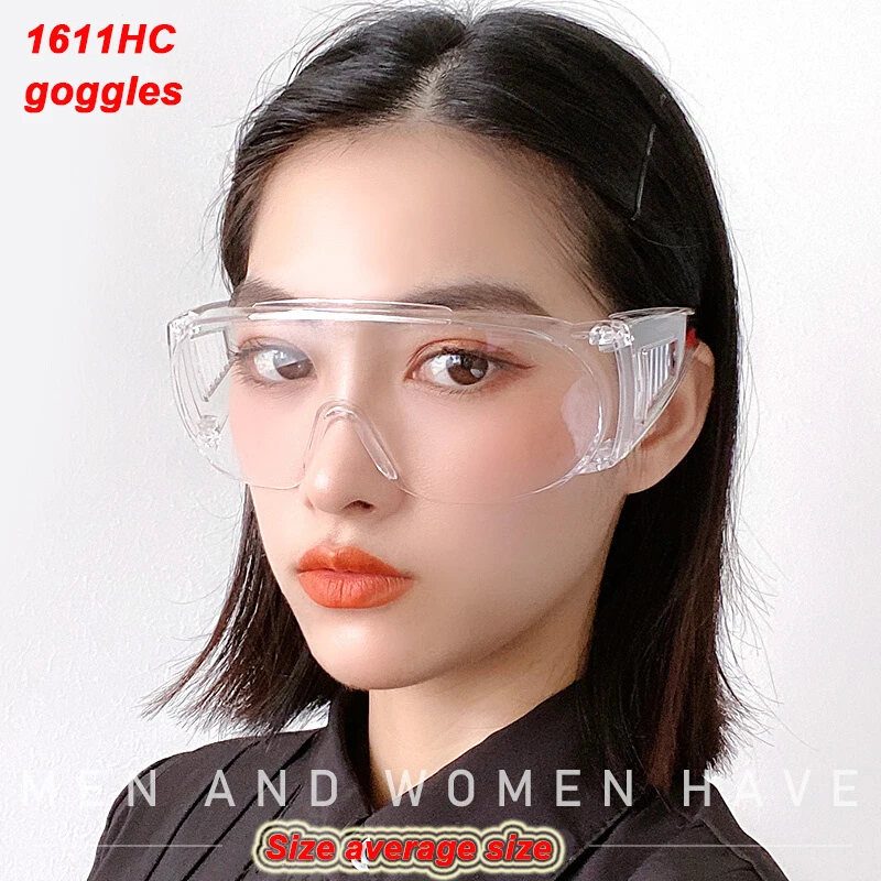 original 1611HC protective glasses Genuine security safety glasses Anti-shock Anti-shock Anti-scratch Flat light goggles