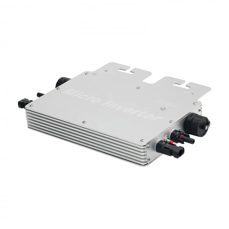 800W Smart Grid Tie Solar Micro Inverter Maximum Power Output WiFi Mobile APP Real Time Monitoring  Balcony PV System