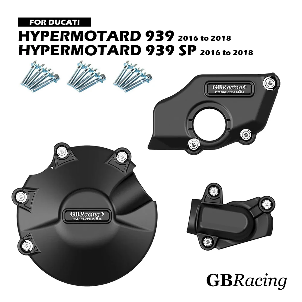 

HYPERMOTARD 939 SP 2016-2018 GBRacing Engine Protect Cover For DUCATI Motorcycle Clutch Pulse Protection Accessories