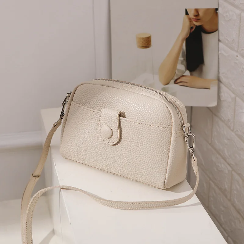 

Quality Women Handbag Luxury Messenger Bag Soft Pu Leather Commuting Shoulder Bag 2024 Square Fashion Ladies Crossbody Bags