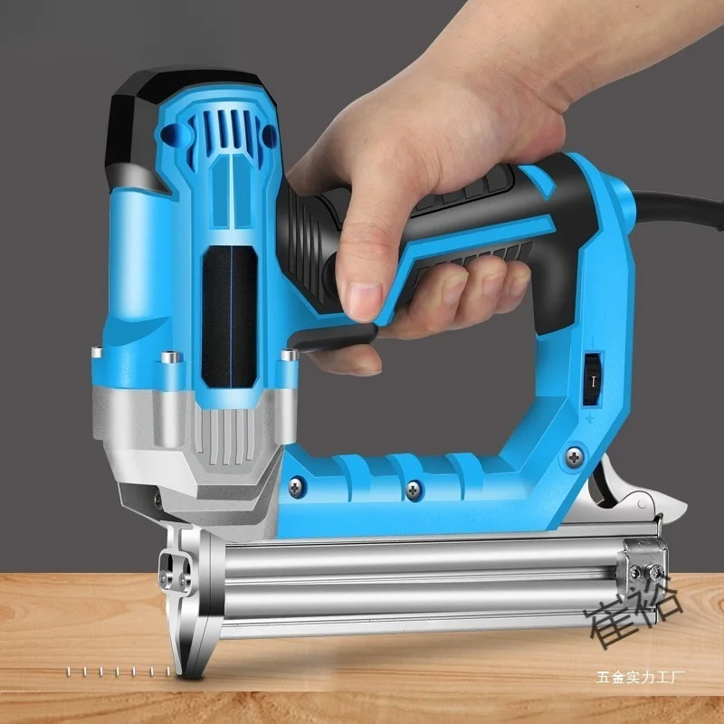 

Electric Nail Gun Shooting Gun Yard Nail Row Dual-purpose Air Gun Straight Woodworking Tools Daquan