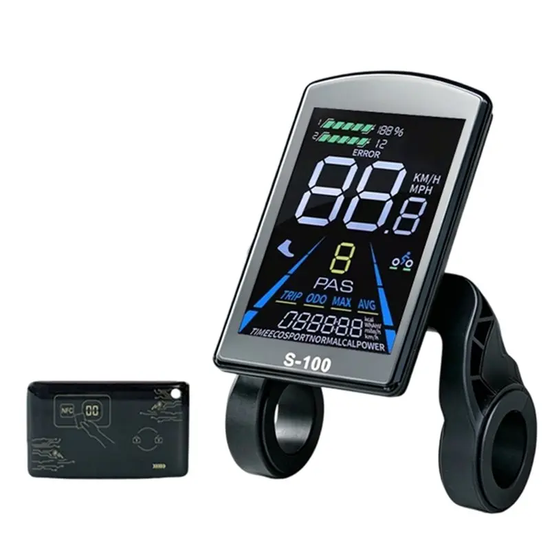 AED7-S-100 Color LCD Display (Supporting Protocol 2), Designed For E-Bike Conversions Of Mountain Bikes