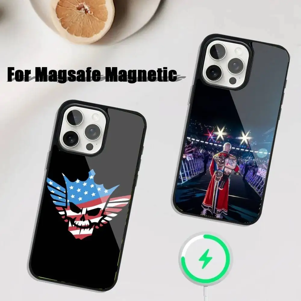 

Wrestler C-Cody Rhodes Phone Case For iPhone 17,16,15,14,13,12,11,Pro,Max,Plus,Mini,SE4,E Magnetic Magsafe Wireless Charging