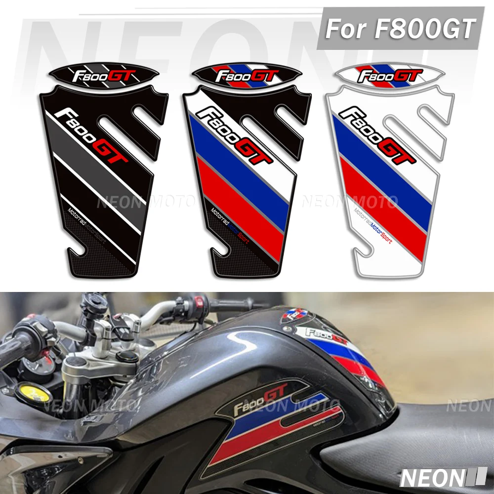 

F800GT 3D Resin Motorcycle Fuel Tank Pad Sticker For F800 F 800 GT Protection Decals Waterproof Kit