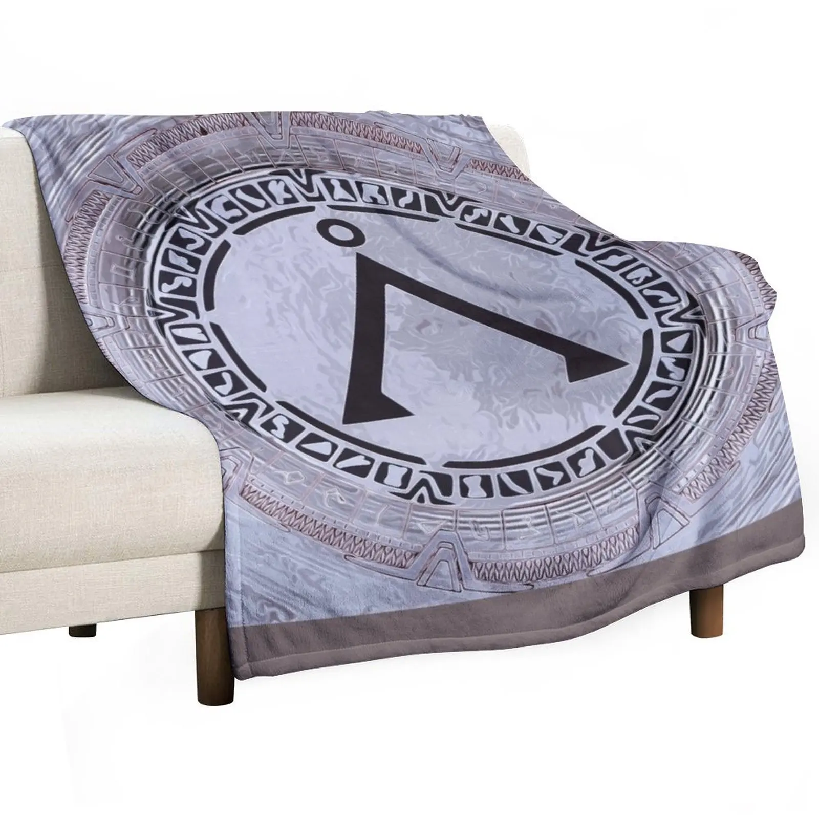 

Stargate 3-D Throw Blanket Flannel Fabric Decorative Sofas Blankets