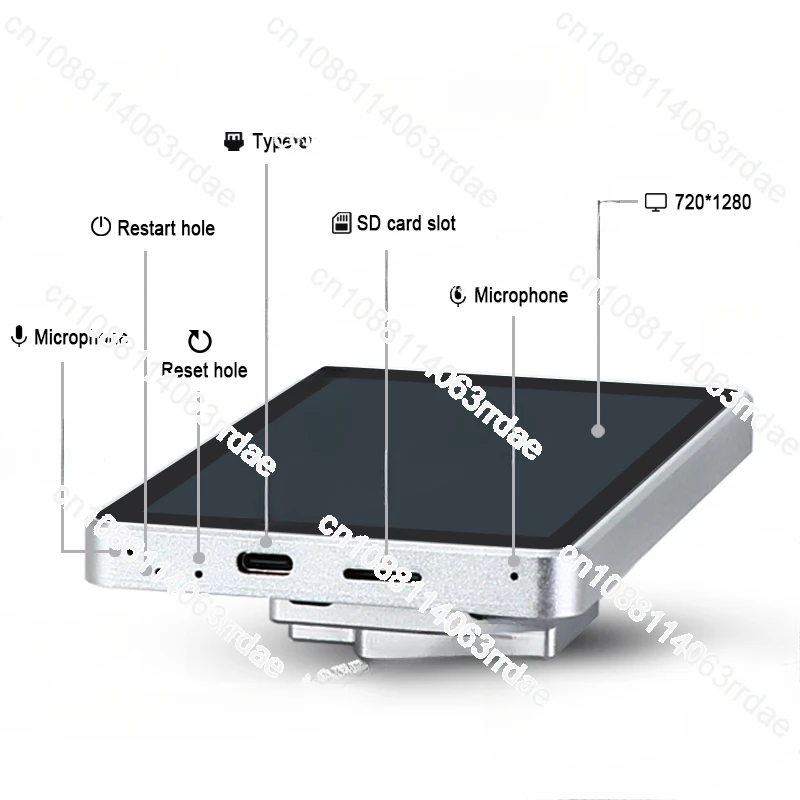 Home 5.5-inch Embedded Android AIO POE Tablet, DC 12V Input