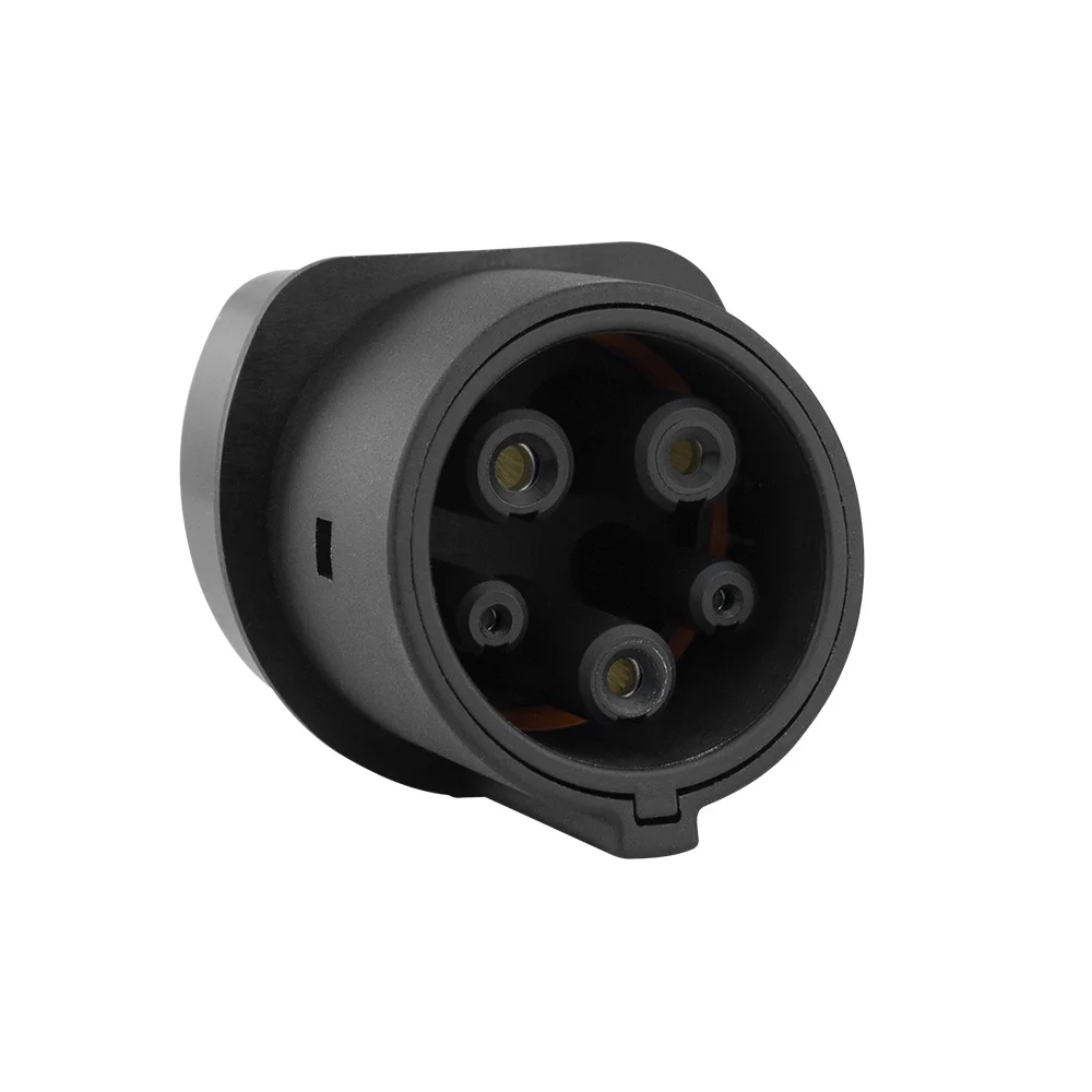 EVMBO Type1 SAE J1772 EV Car Charger Plug Connector 16A/32A/40A/48A 1 Phase for Electric Vehicle Charging Station EVSE Wallbox