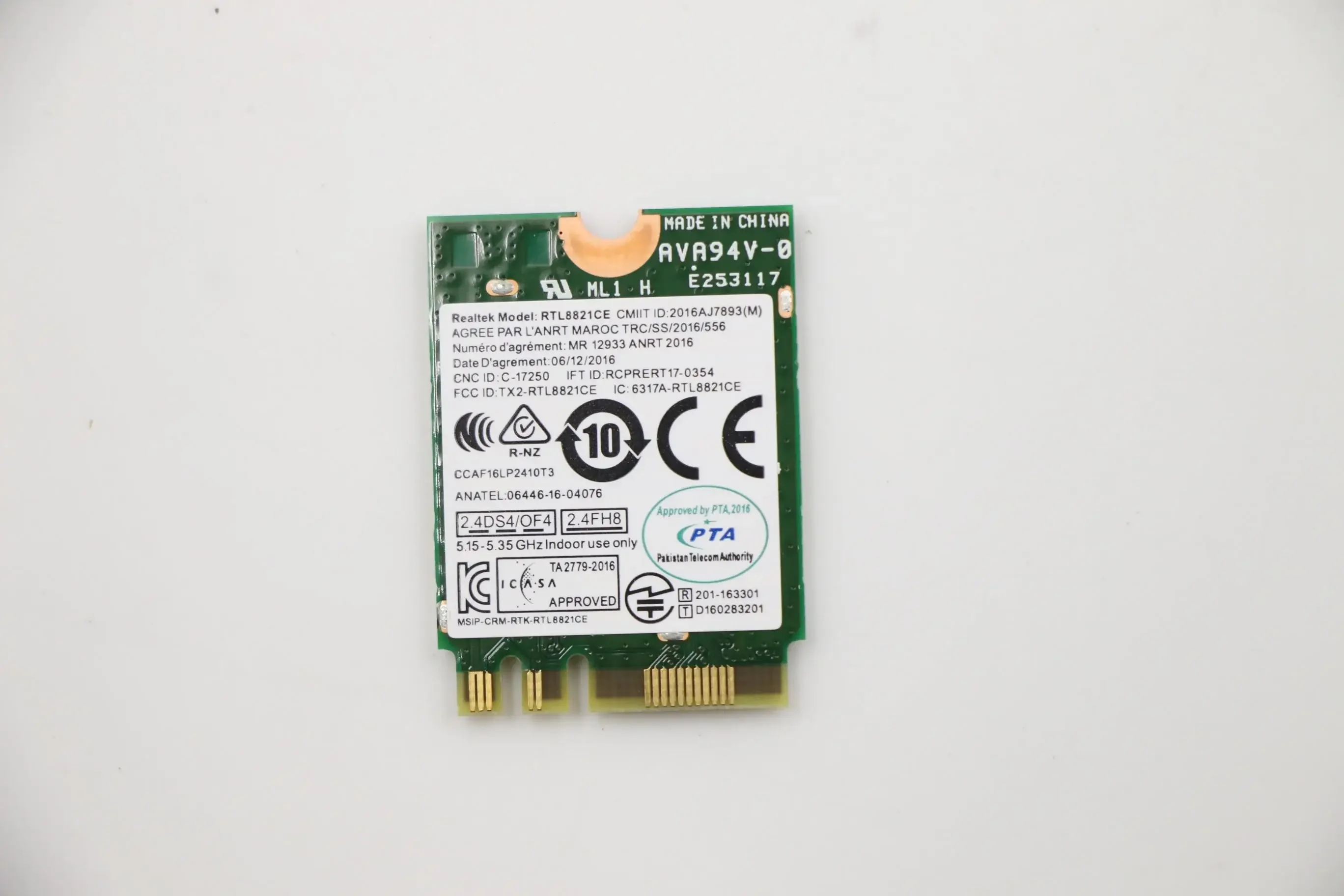 Per lenovo RTL8821CE scheda wireless AC 433M + 4.2 Bluetooth 01AX710/01AX764