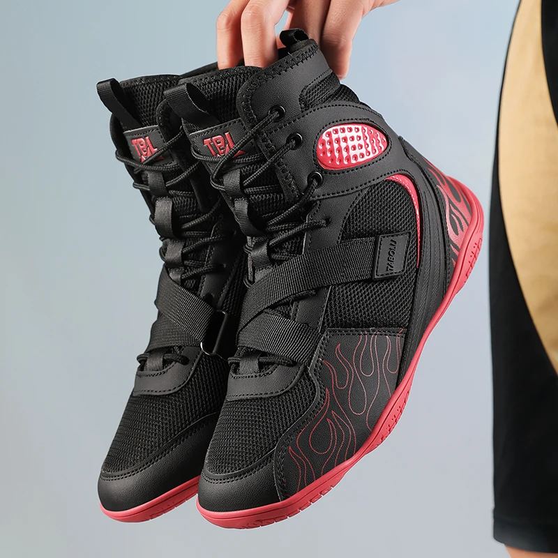 Профессиональные мужские борцовские ботинки, домашние боксерские кроссовки, мужская профессиональная мужская боевая обувь, мужская обувь для тренировок в тренажерном зале