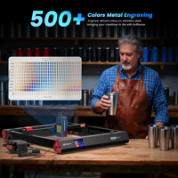 40x40CM/40X85CM 40W AlgoLaser Alpha MK2 Handwriting Smart Engraving Machine for Entrepreneurship, DIY, School, Christmas Gifts