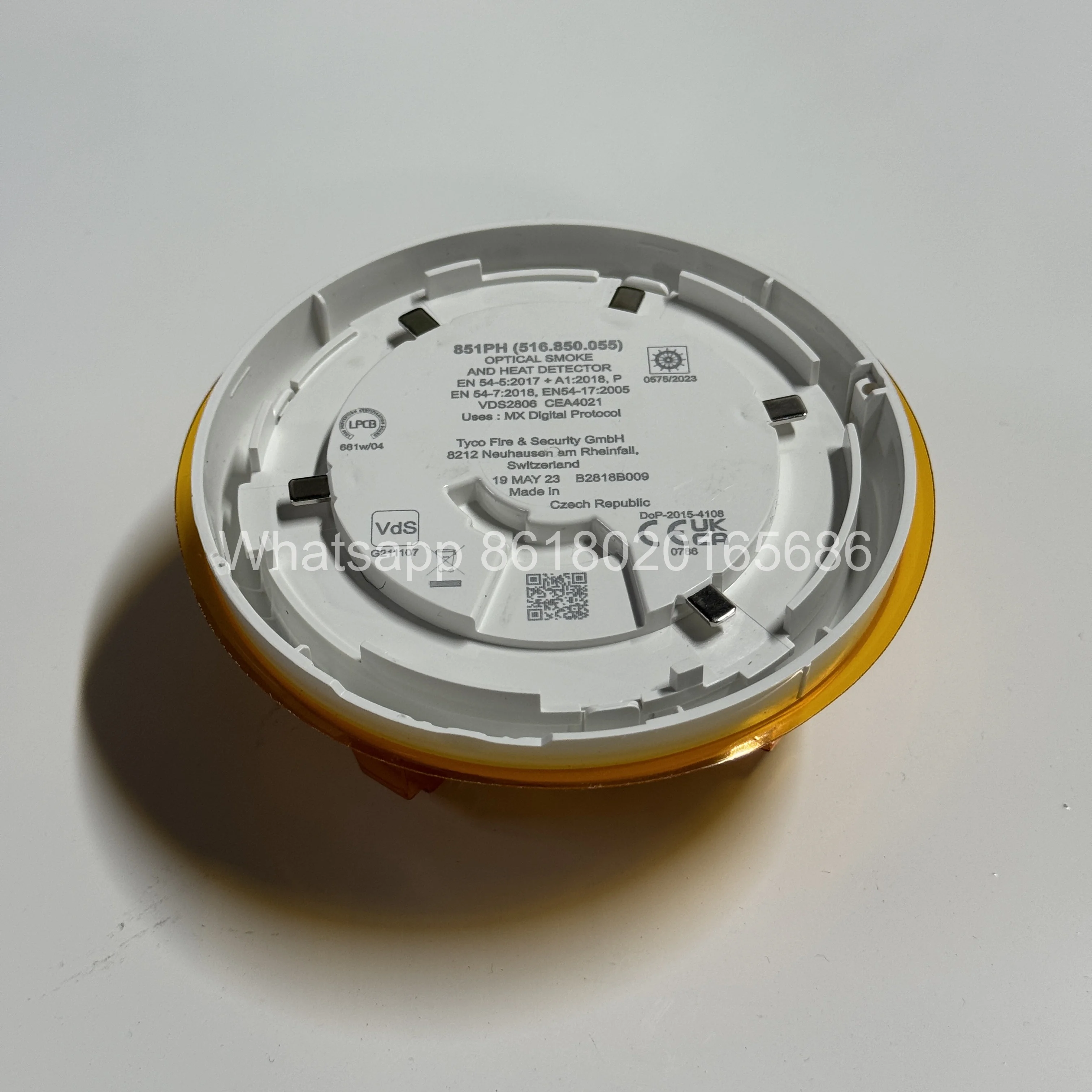 851PH(516.850.055) OPTICAL SMOKE AND HEAT DETECTOR