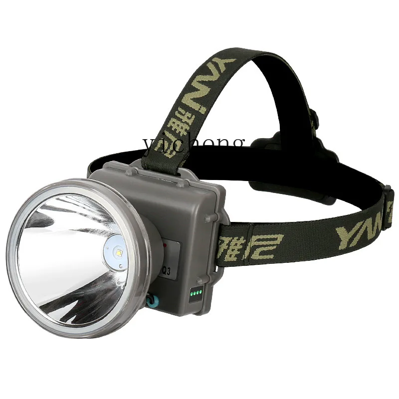 ZK Diving Headlights Charging Super Bright Long Shot Super Waterproof Long Endurance Headset Torch