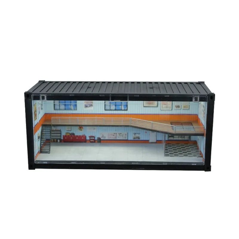 

Container repair shop scene E, simulation model, collection gift ornament