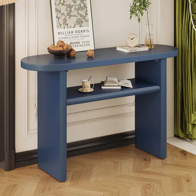

-For Space Saving Creative Console Tables Storage Modern Console Table Minimalist Entrance Console Table Living Room Furniture&