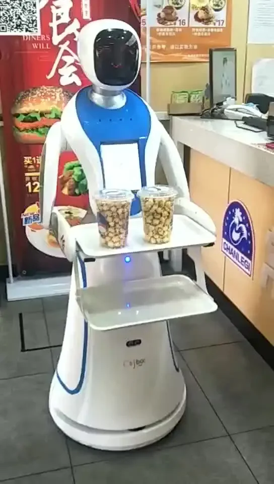 Robot attendant smart robot More for restaurants, hotels, cafes, bars