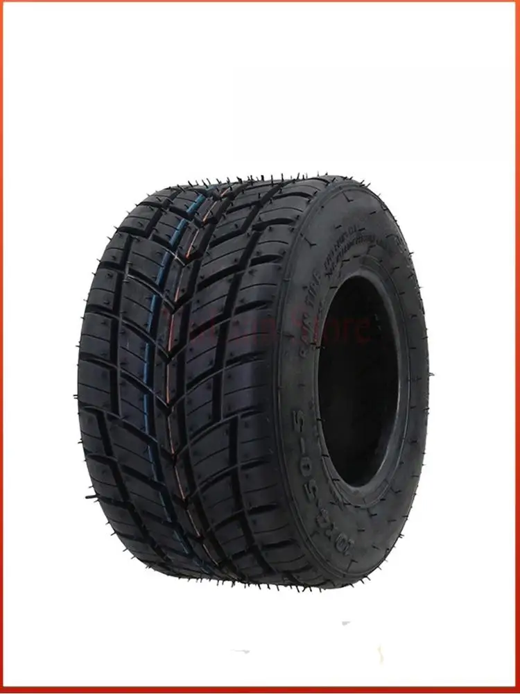 

Высококачественные бескамерные дождевые шины 10x4.50-5, подходящие для аксессуаров для картинга по бездорожью 10x4.50-5