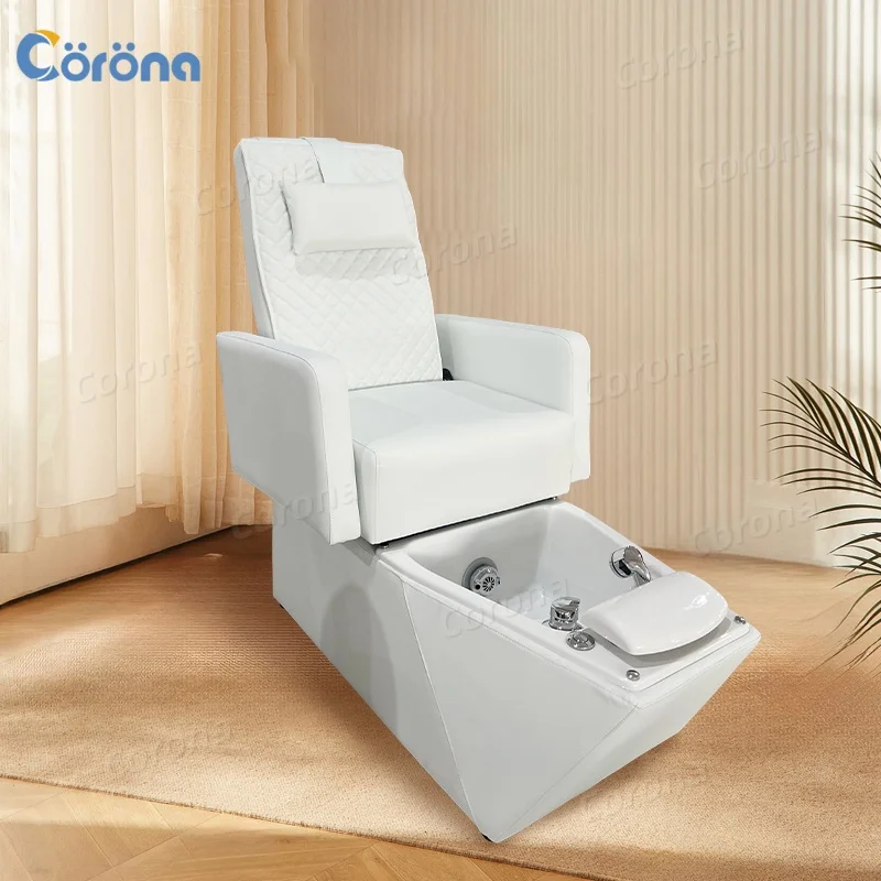 

Professional Customized Beauty Nail Salon Furniture Modern Electric No Plumbing Pedicure Foot Spa Chair
