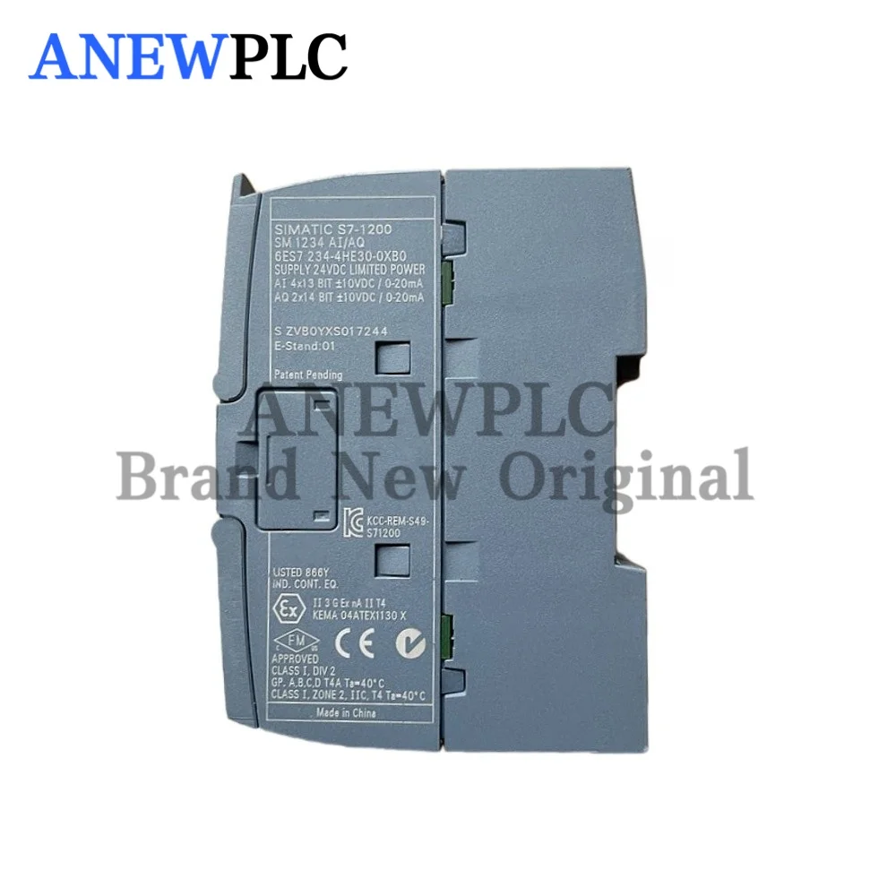 SIMATIC S7-1200 Original para Siemens 6ES7234-4HE30-0XB0 6ES72344HE300XB0 Módulo de Entrada/Salida Analógica