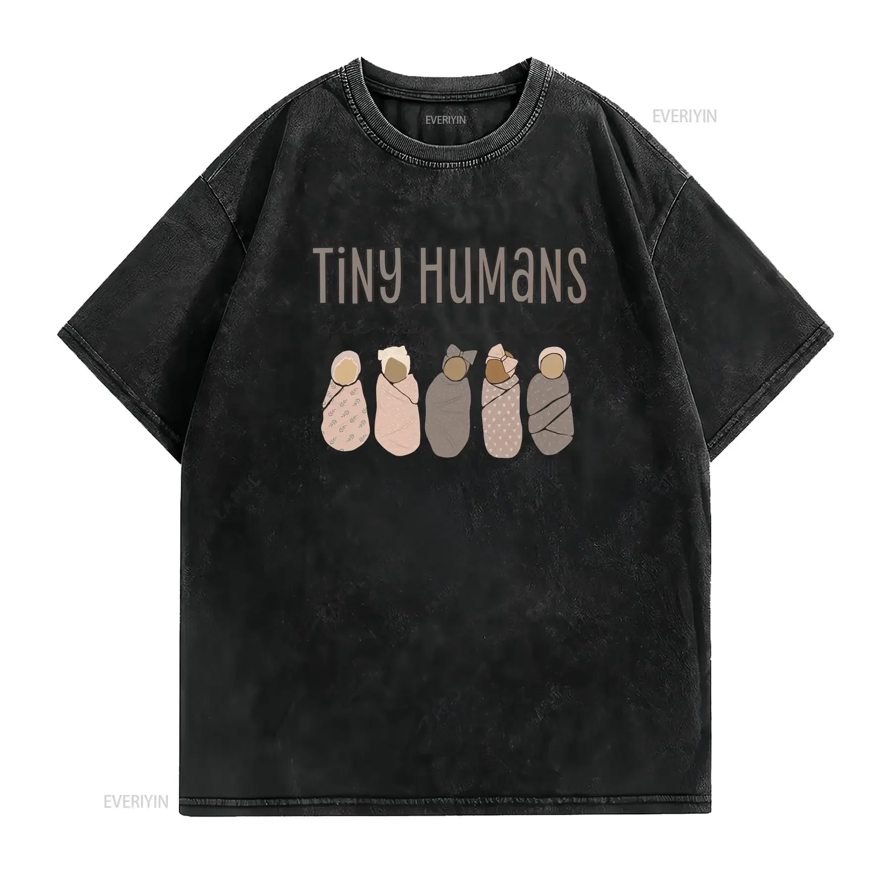 Tiny Humans Are My Favorite OBGYN T Shirt Obstetrics GynecologisT OB GYN Baby Doctor Labor Md vintage Washed Stylish Casual