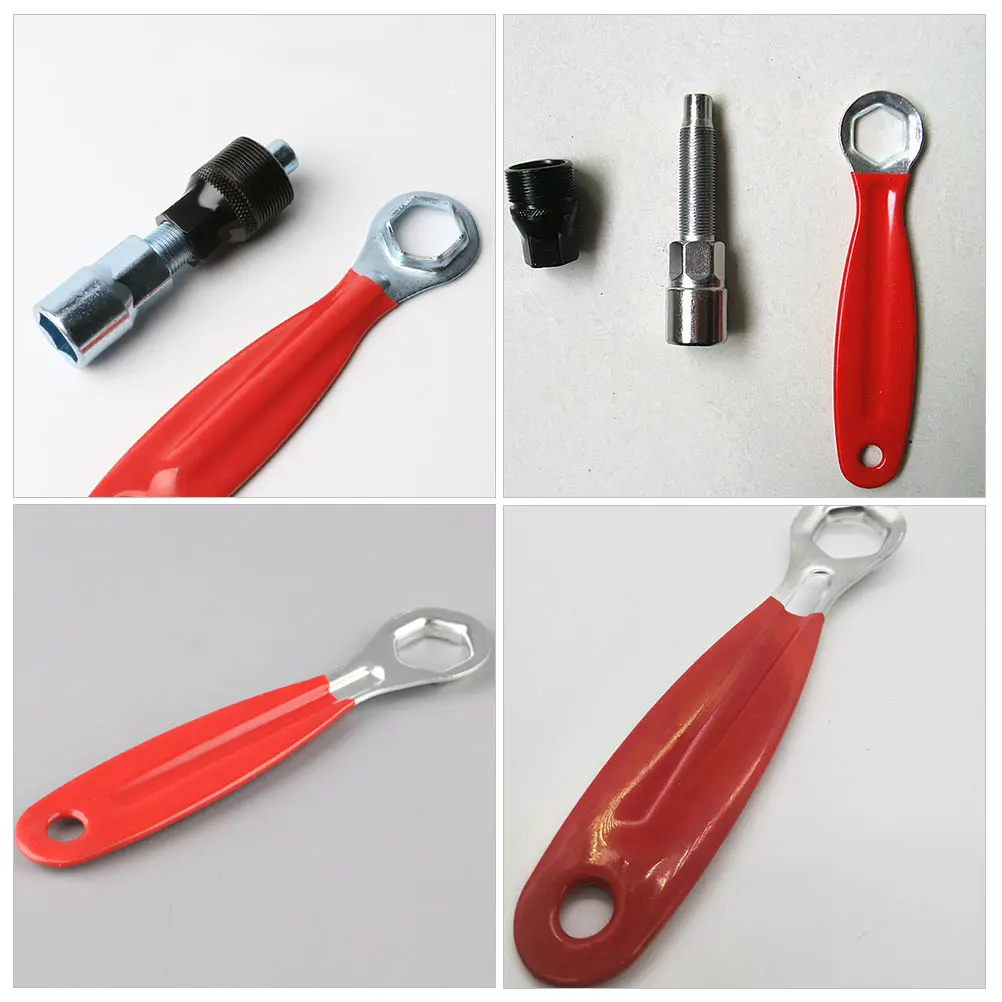 

Crankset Removal Tool Steel Non slip Puller Bottom Bracket Kit Multifunctional Crank Extractor Bike Repair Tools Wear