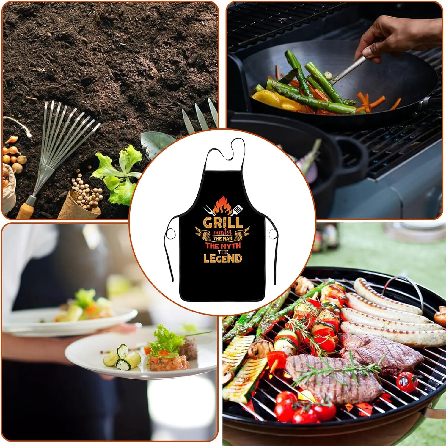 Funny Grilling Aprons For Men BBQ Apron For Men Grill Master Apron For Men Best Mens Gifts For Fathers Day 1pc 50x75cm 68x95cm