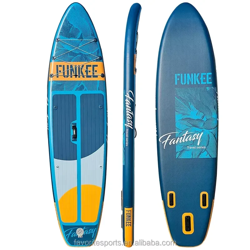 Favorite Pro Inflatable SUP Board Complete Set with Accessories for Adult Water Sports and Fitness