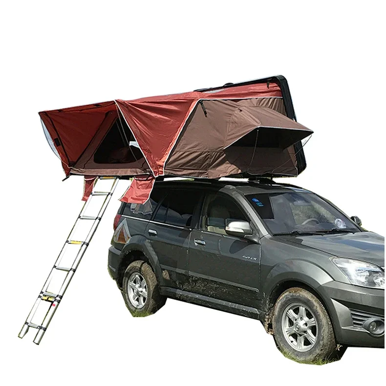 

High quality aluminum car outdoor rooftop tent camping 2-3 person roof top tent soft shell custom