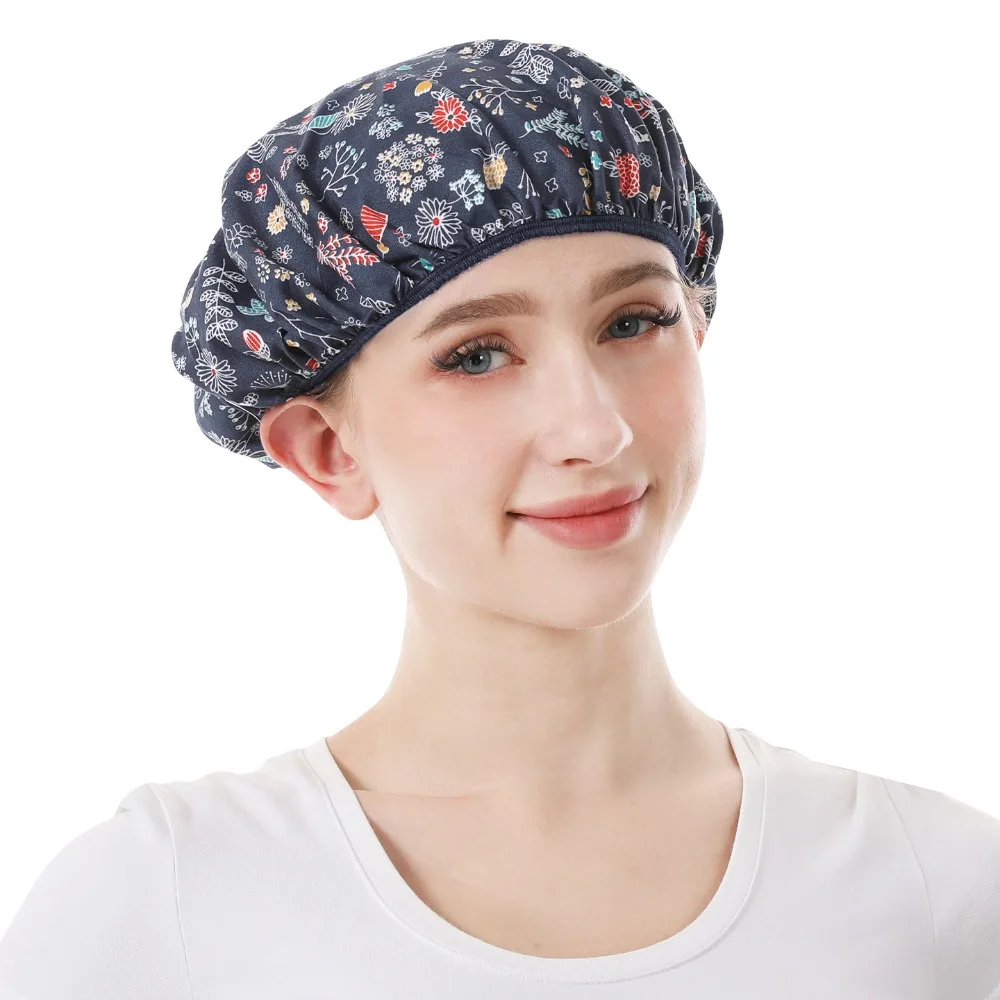Elastic Mesh Dust-proof Food Work Cap Unisex Style Mesh Caps Oil Proof Chef Cap Breathable Design Elastic Head Cover Chef Hat