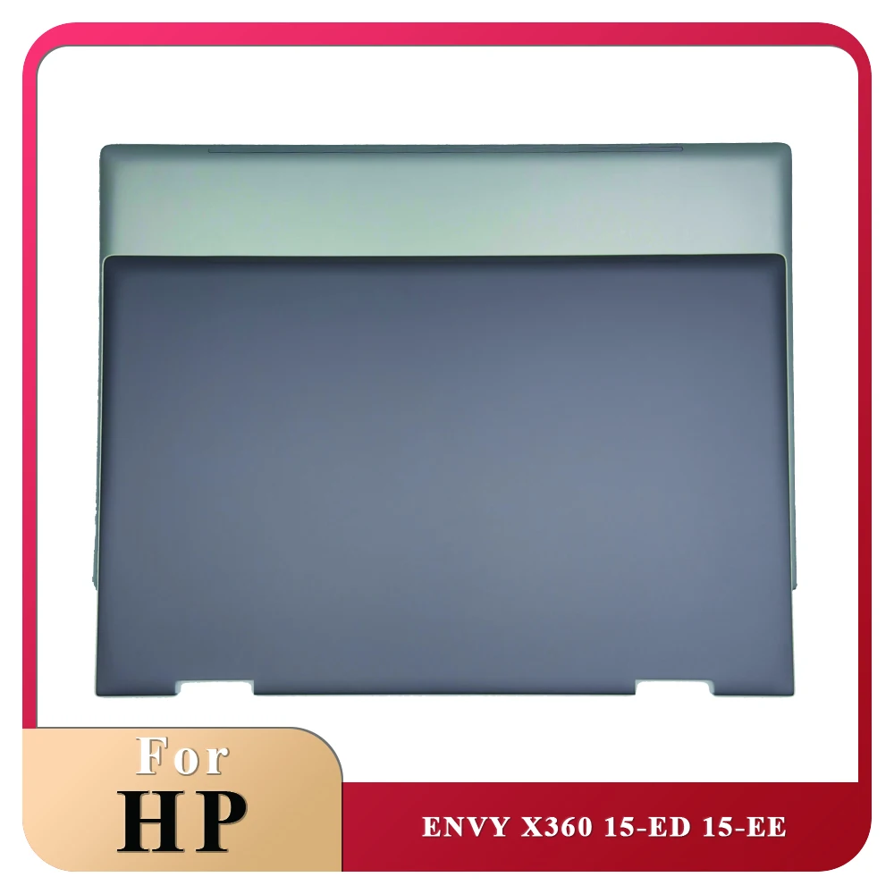 الأصلي ل HP ENVY X360 15-ED 15-EE LCD الغطاء الخلفي الغطاء الخلفي الغطاء العلوي الفضة البني L93203-001 L93204-001