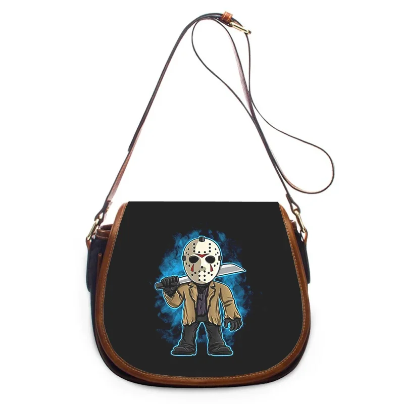 Jason Voorhees 3D Print New Fashion Women Crossbody Bag Luxury Handbags Women Bags Zipper Shoulder Bag Women Shoulder Bag