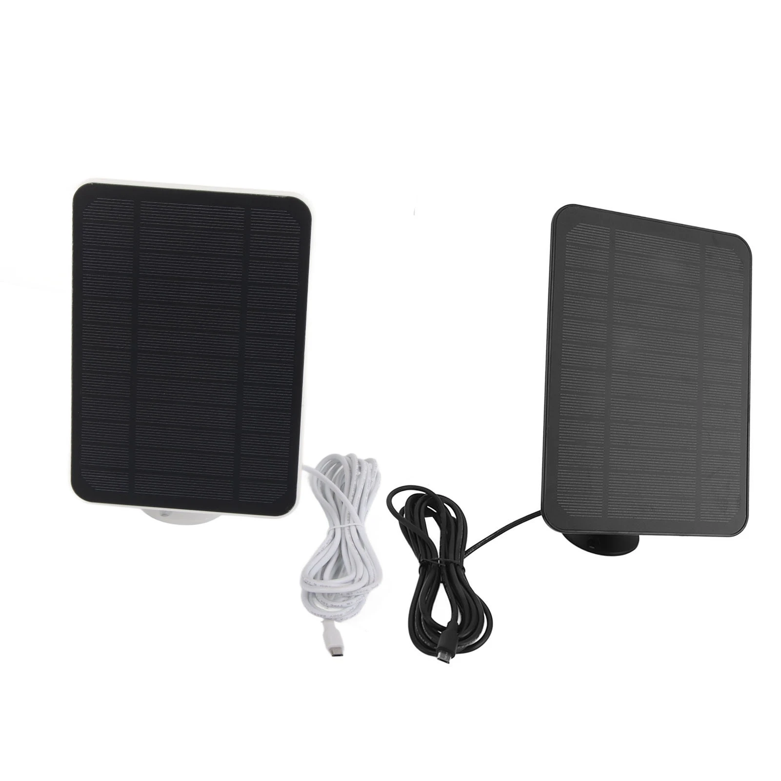 Solar Panel 4W 5V Low Power Consumption High Efficiency Outdoor Solar Panel ABS Monocrystalline Silicon for Surveillance Cam