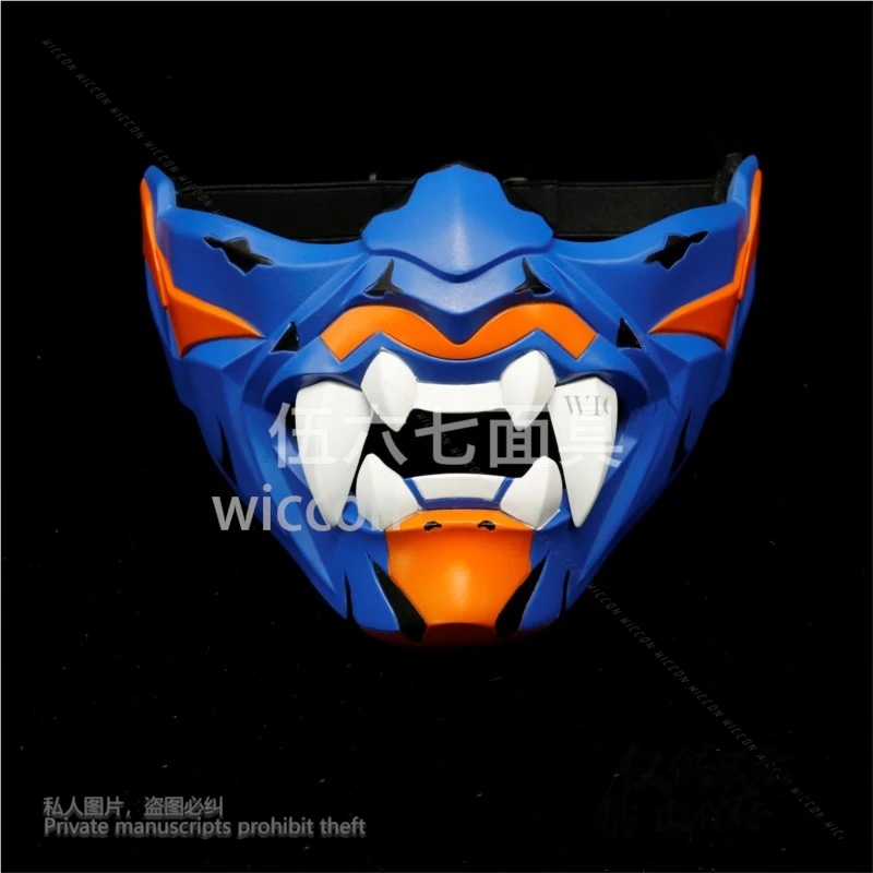 Valorant Yoru-mascarilla de resina con estampado 3D, disfraz de Cosplay, casco, sombreros geniales Y2K, accesorios de fiesta de cómic de Halloween, accesorios para hombres y mujeres