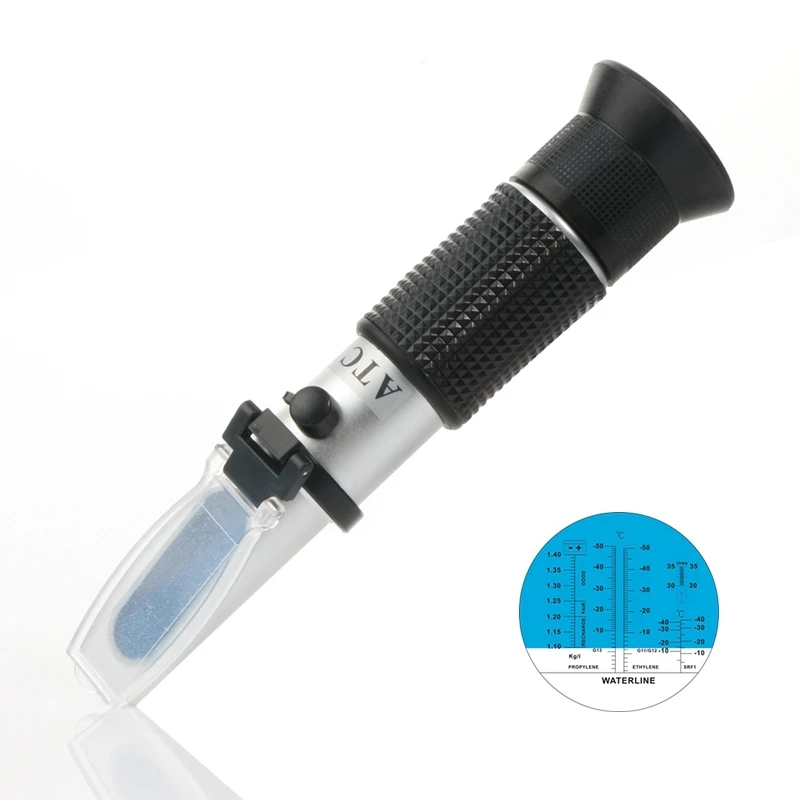 Engine Fluid Glycol Freezing Refractometers Automotive Antifreez Refractometer Normal 0.01sg Concentration Brxi Refractometer