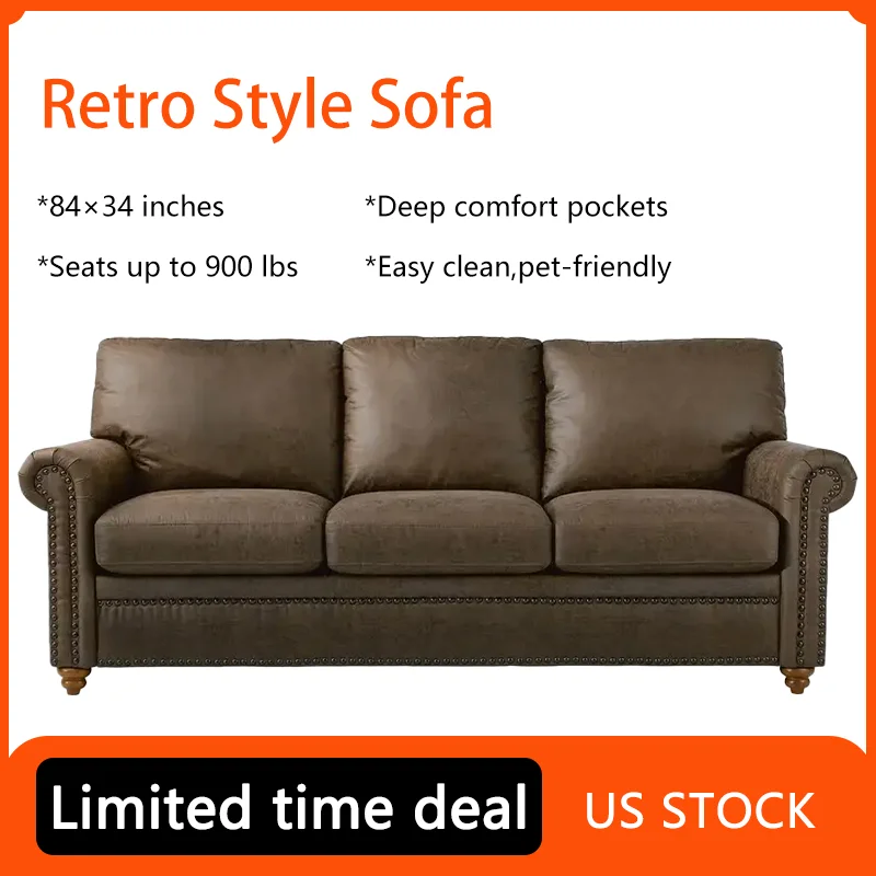 3-Seat Modern Living Room Sofa 84