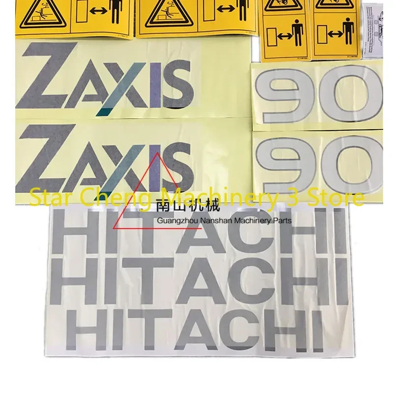 Excavator Part Car Sticker For Hitachi Zax120/200/230/270/50/60/70/90/330/400-6