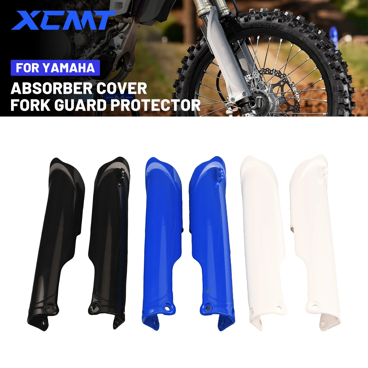 

Front Fork Guard Cover Shock Absorber Protection For YAMAHA YZ250F YZ250FX YZ450F YZ450FX WR250F WR450F 2023-2025 Motocross Part