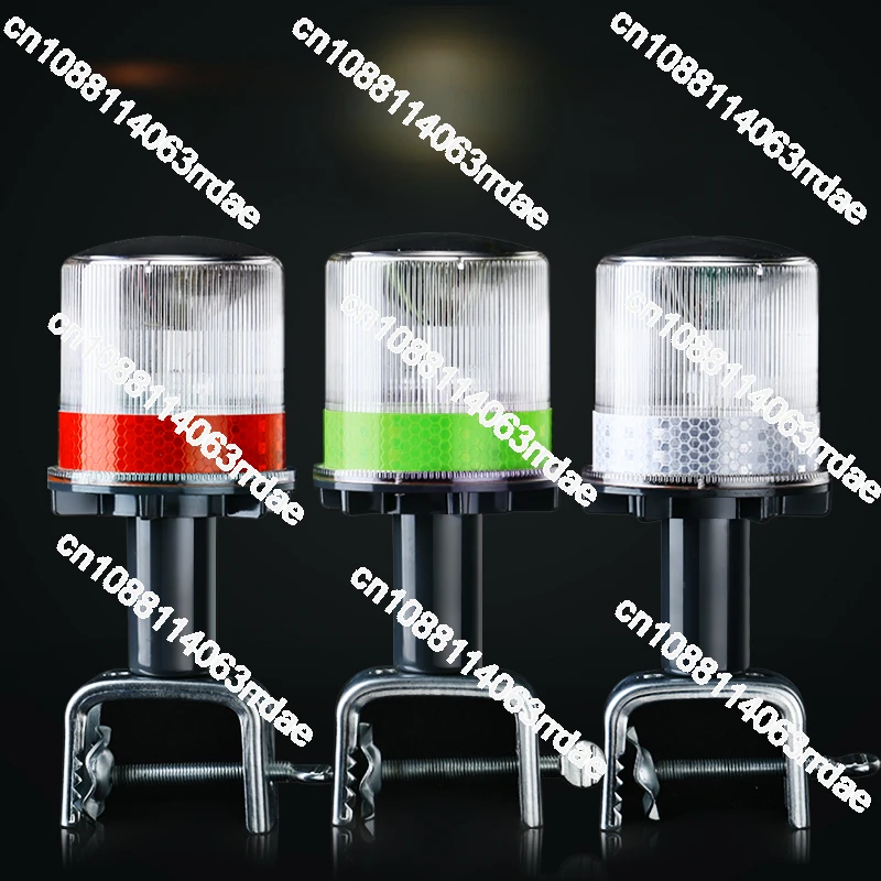 Marine LED Solar Beacon Sailing Signal Positioning  Always onAlways onFlashing Obstacle Light Frequency