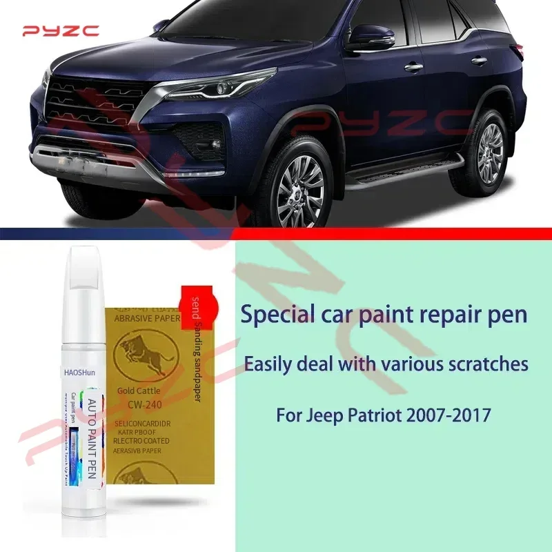 

Для Jeep Patriot 2007-2017 MK Paint Touch Up Pen Kit - средство для ремонта царапин и удаления царапин с кистью, автомобильные аксессуары «сделай сам»