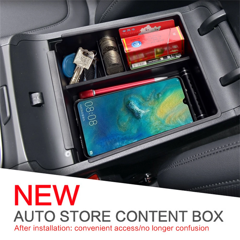 

Car Center Console Btorage Box Armrest Box Storage Tray For Hyundai Tucson NX4 2021 2022 Auto Interior Tidying Accessories
