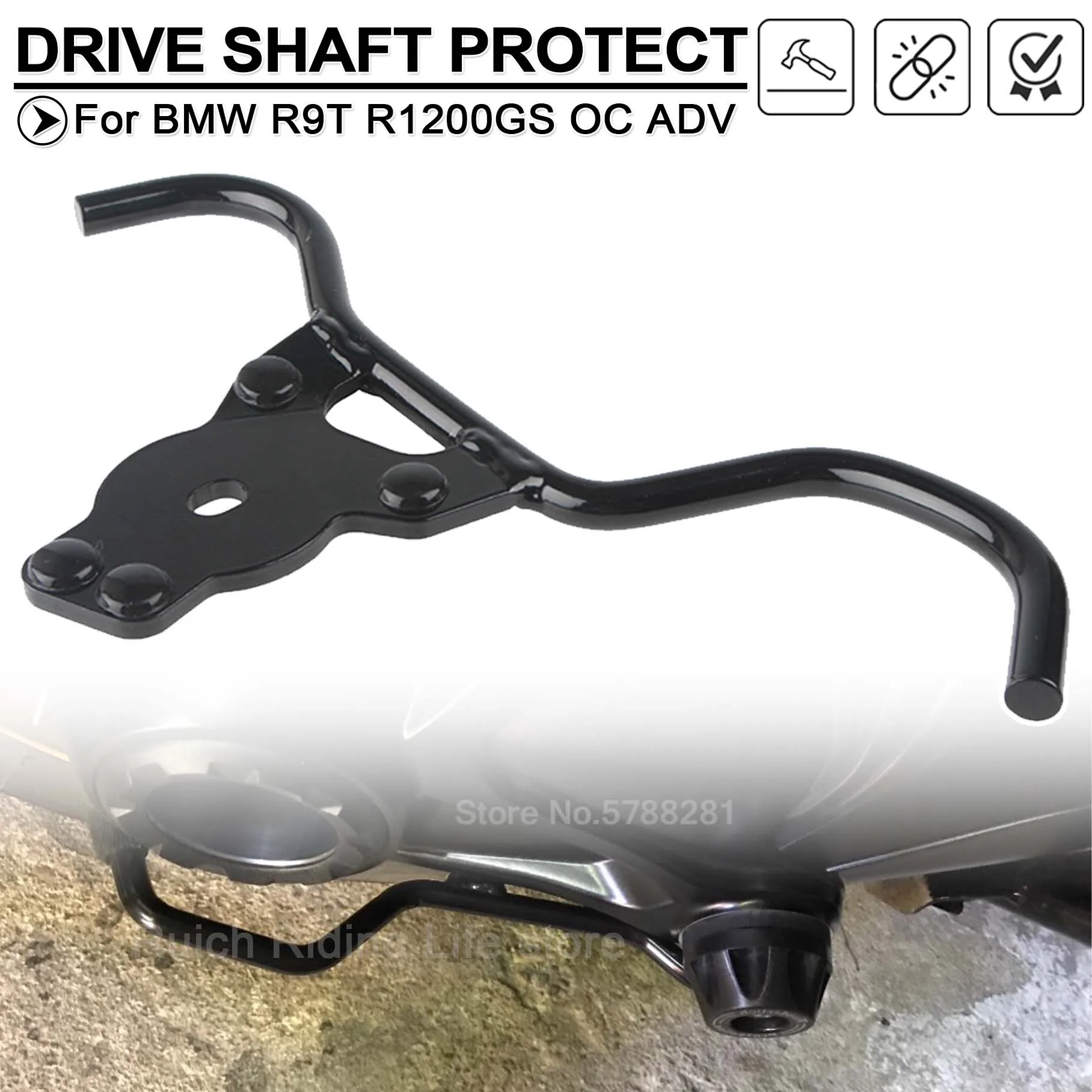 

Для BMW R NINE T R9 R9T 9T 9T RNINET NINET R1200GS R 1200 R1200 GS OC ADV Корпус привода Слайдер защиты заднего приводного вала