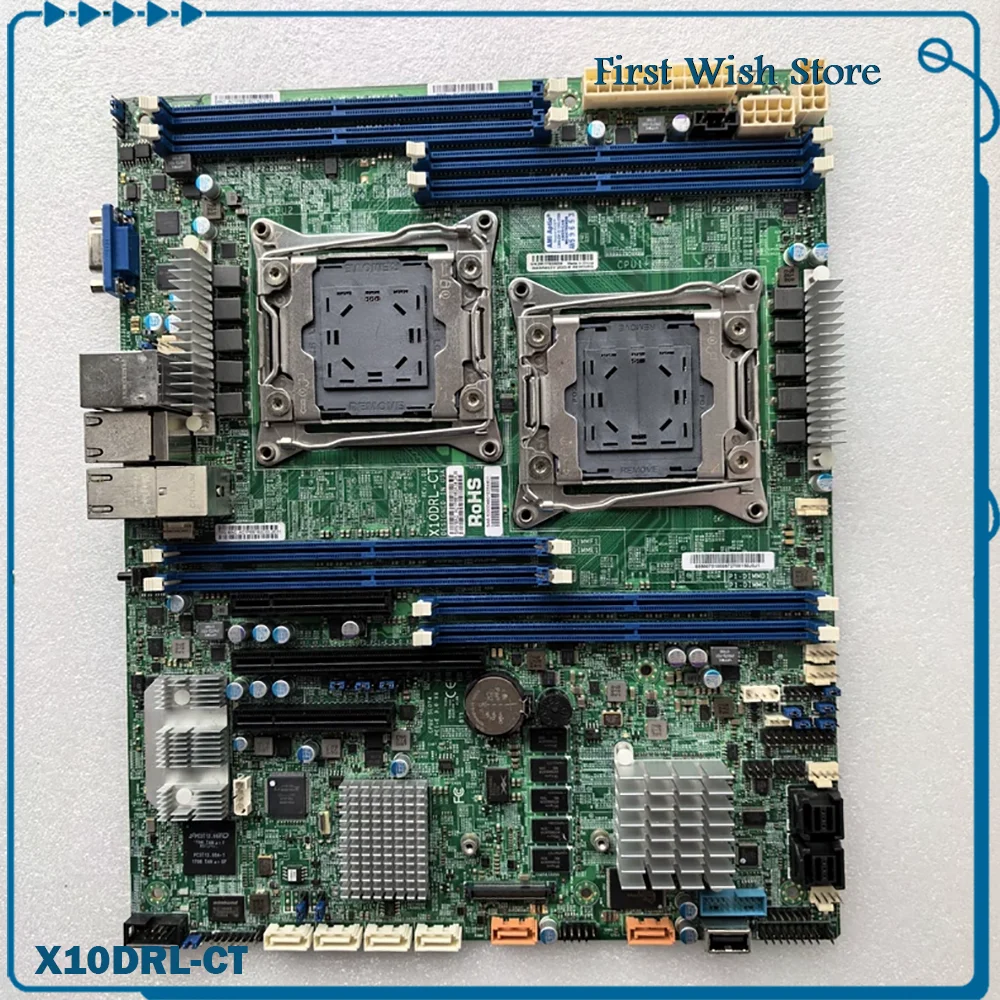 DDR4 LGA 2011 dual-channel server motherboard X10DRL-CT