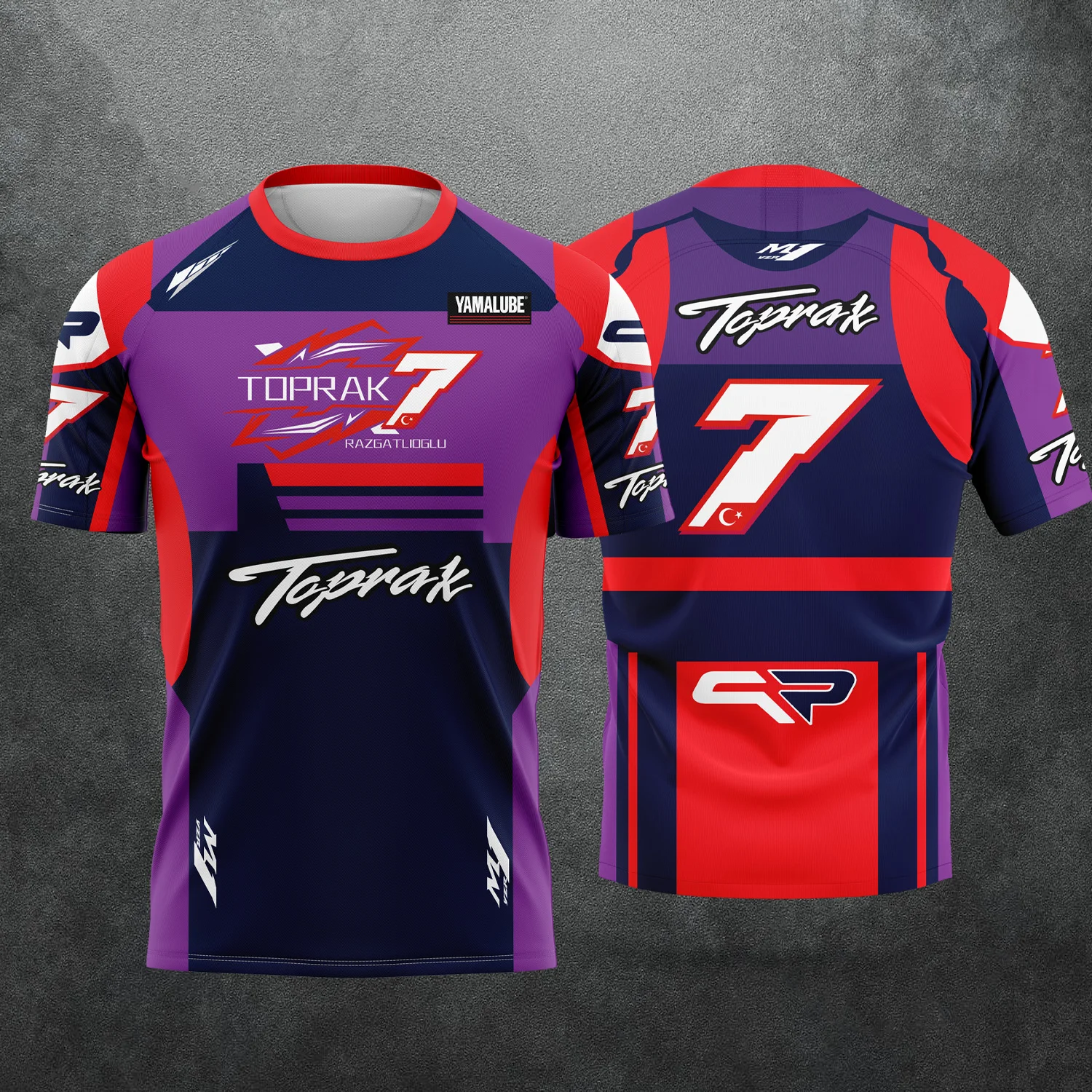 2026 New Motorcycle Racing #7 Rider Toprak Razgatlioglu Fan 3D Printed Pattern T-Shirt for Men and Women Summer ...