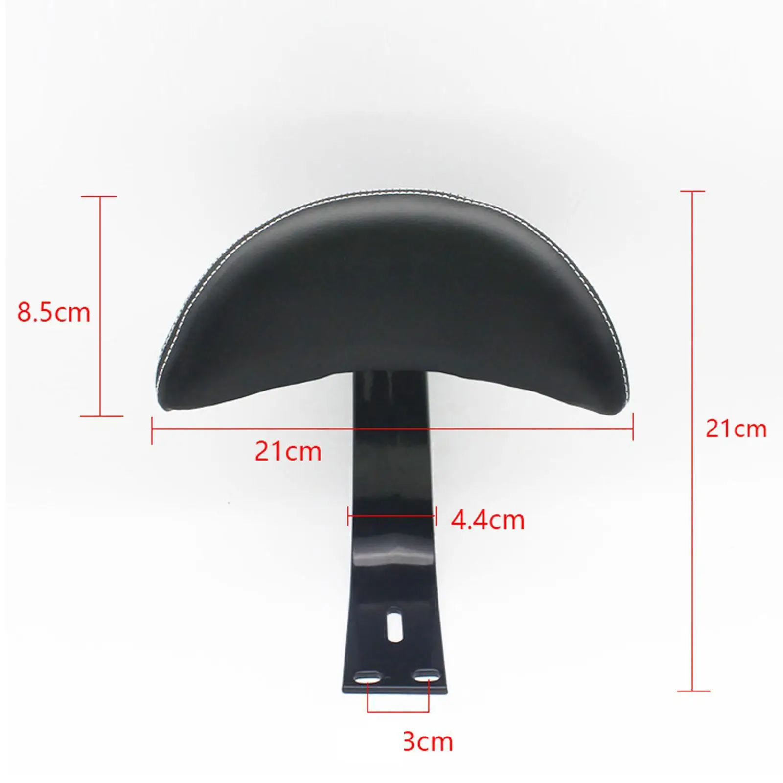 Stable Electric Bicycle Rear Seat Backrest Soft PU Leather Motorcycle Back Cushion for Road Bike Long Distance Travel view 4