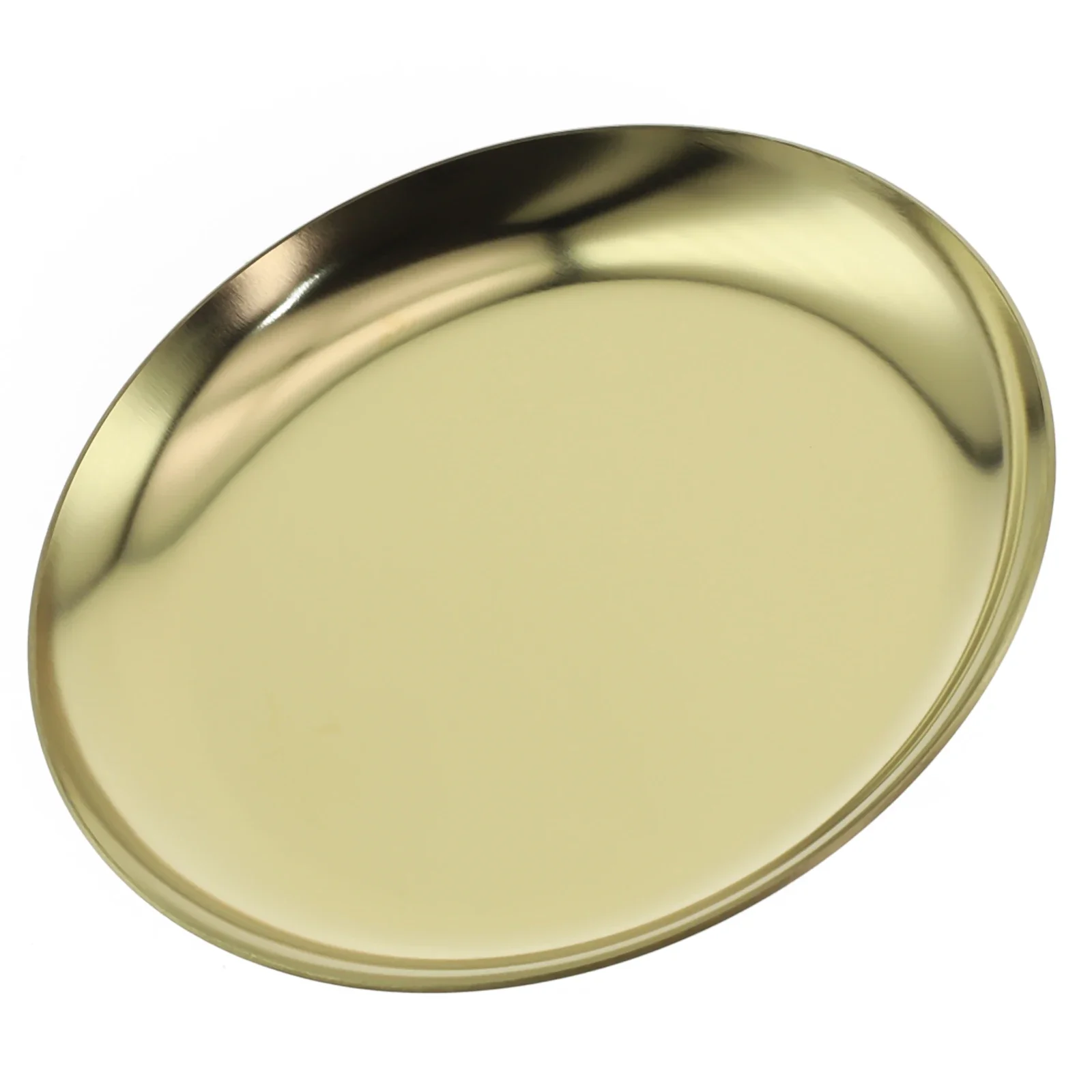 Functional Stainless Steel Jewelry Storage Tray Polished Finish Store with Style Colorful Gold Silver Rose Gold