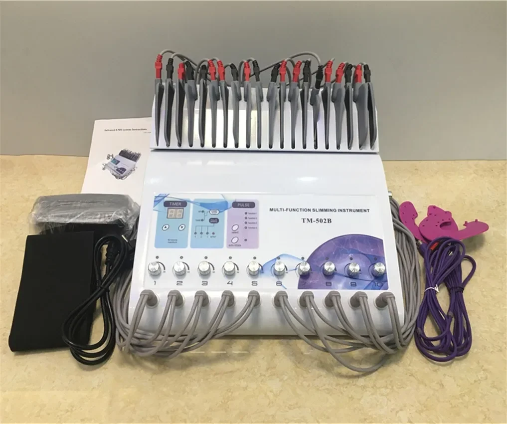Unidade de Terapia de Corrente Interferencial Eletroterapia Fisioterapia Equipo Ems Corpo