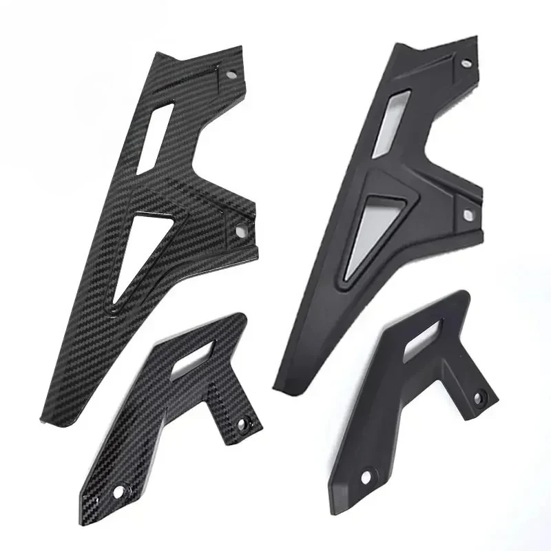 

For Surron Ultra Bee Carbon Fiber Upper and Lower Chain Fende Water Transfer Electric Bike Off-road Part for Surron Motorcycles