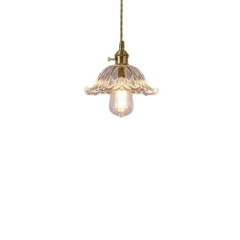 American retro old Shanghai nostalgic dark green chandelier, bed and breakfast restaurant study balcony entrance green
